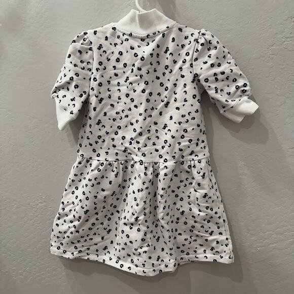 Janie and Jack JJ Sport Leopard Half-Zip Dress - Picture 5 of 9